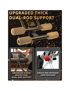 Máquina de Abdomen VoltifyMax T066 Plegable Ajustable 13kg 2