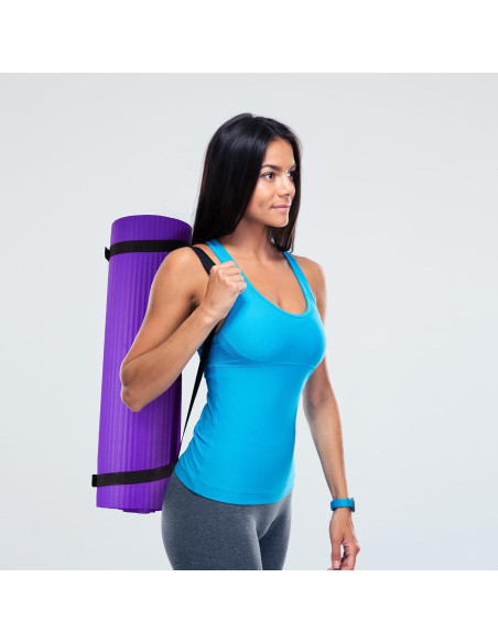 Mat de Yoga Elevon Extra Grueso 1.27cm Antideslizante