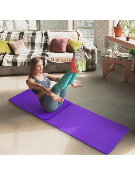 Mat de Yoga Elevon Extra Grueso 1.27cm Antideslizante