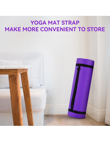 Mat de Yoga Elevon Extra Grueso 1.27cm Antideslizante