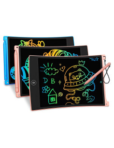 Tableta de Escritura LCD Bravokids 8.5" Colorida para Niños