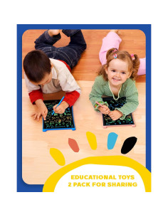 Tableta de Escritura LCD Bravokids 8.5" Colorida para Niños 2