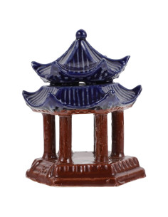 Estatua Mini Pagoda Cerámica Balacoo 10x7.5 cm Decoración