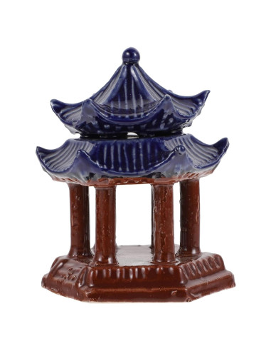 Estatua Mini Pagoda Cerámica Balacoo 10x7.5 cm Decoración
