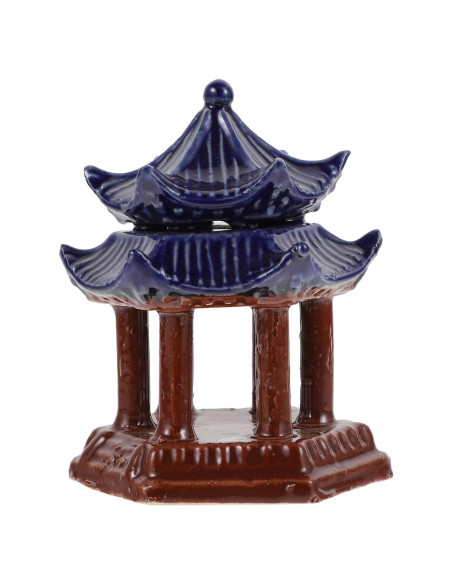Estatua Mini Pagoda Cerámica Balacoo 10x7.5 cm Decoración
