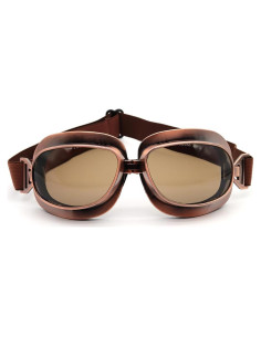 Gafas de piloto retro Cuhubyup UV para motocicleta y deportes