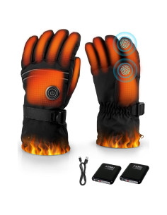 Guantes Calentados Recargables Maraiss L5000 Impermeables