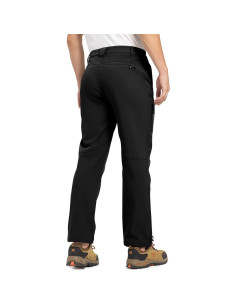 Pantalones de Nieve Impermeables TBMPOY para Hombre 34 Negro 2