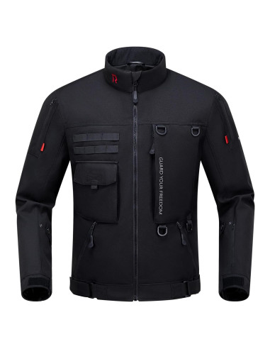 Chaqueta de Motocicleta RIDEIRON MJ5501 CE Negra S