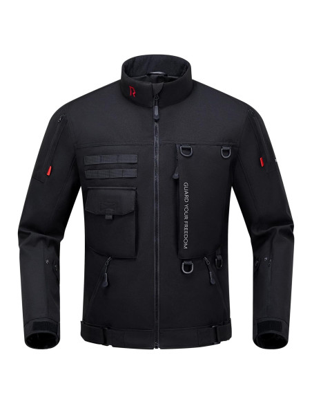 Chaqueta de Motocicleta RIDEIRON MJ5501 CE Negra S