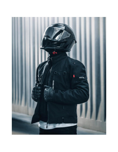 Chaqueta de Motocicleta RIDEIRON MJ5501 CE Negra S