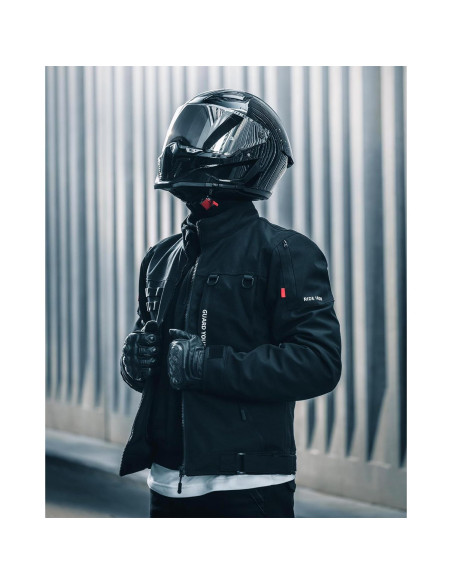 Chaqueta de Motocicleta RIDEIRON MJ5501 CE Negra S