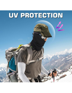 Paquete de 60 Balaclavas Negras Multifuncionales Xeoxarel 2