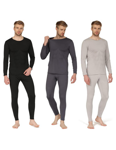 Conjunto Térmico de Ropa Interior HEROBIKER para Hombres 3 Piezas