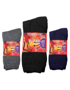 Paquete de 6 Calcetines Térmicos Falari para Hombre - Ultra Cálidos