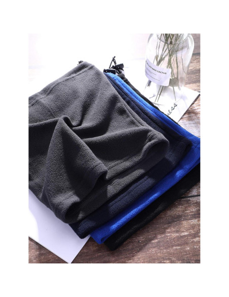 Tatuo 4 Piezas Calentador de Cuello Forro Polar Multifuncional