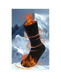 Calcetines Térmicos BomKinta para Hombre - Talla 40-44 - Negro 2