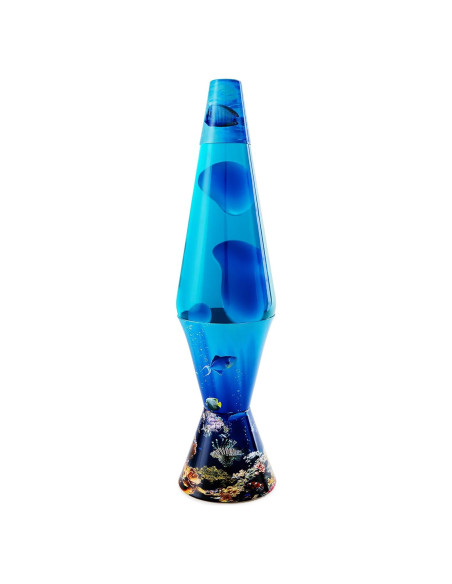 Lámpara de Lava Spencer Gifts 43 cm Azul Oceánico