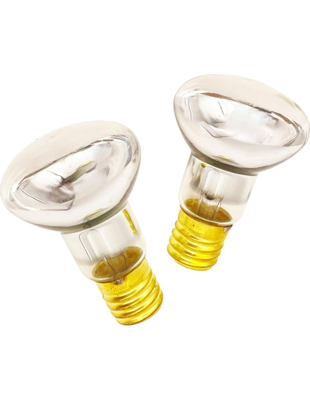 Bombillas de Reemplazo E17 R39 30W AHCCSD - Paquete de 2