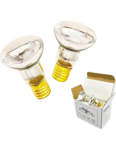 Bombillas de Reemplazo E17 R39 30W AHCCSD - Paquete de 2