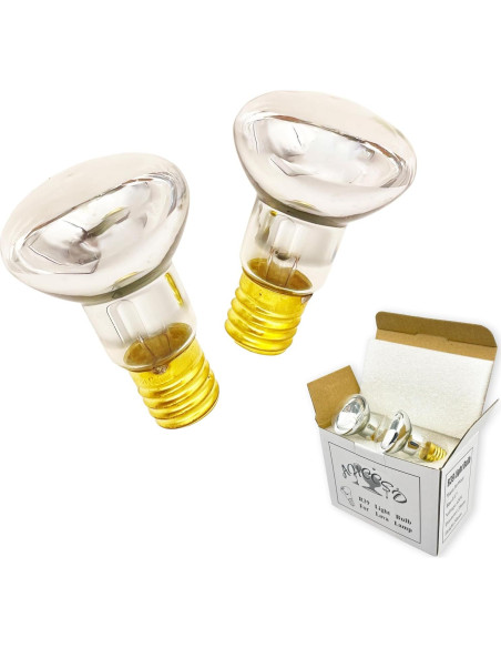 Bombillas de Reemplazo E17 R39 30W AHCCSD - Paquete de 2