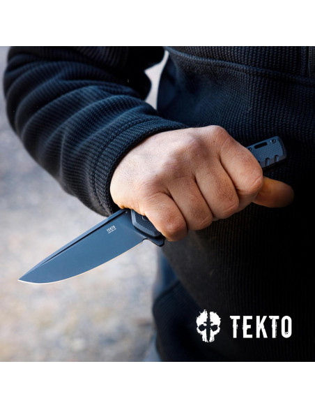 Cuchillo Plegable Tekto F3 Charlie 9.65 cm Acero D2 Titanio