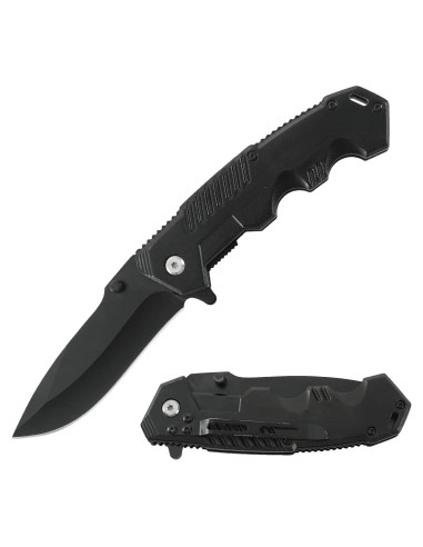 Cuchillo Táctico Plegable Milaloko P1_00A Acero Inoxidable