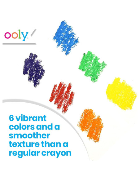 Crayones de Gel Ooly Smooth Stix 6 Colores Acuarela Crayones de Gel Ooly Smooth Stix 6 Colores Acuarela