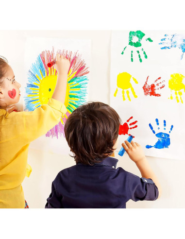 Barras de Pintura Tempera Shuttle Art 40 Colores Secado Rápido