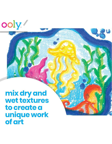 Crayones de Gel Ooly Smooth Stix 6 Colores Acuarela Crayones de Gel Ooly Smooth Stix 6 Colores Acuarela