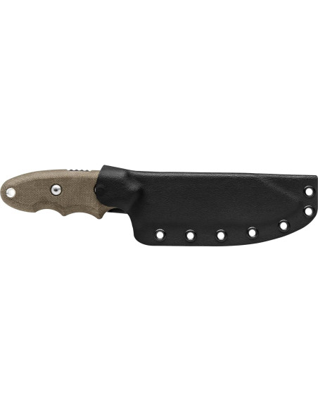 Cuchillo Bowie Backpackers TOPS Knives 8.26 cm con Funda Kydex