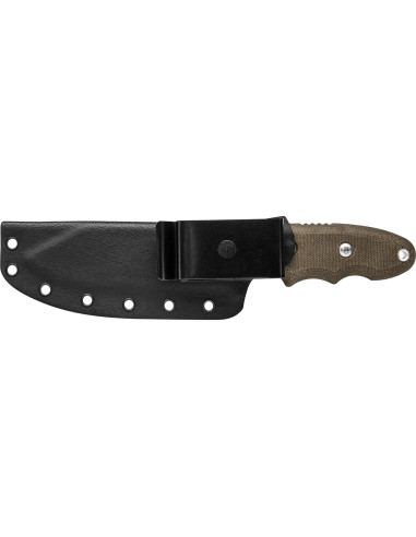 Cuchillo Bowie Backpackers TOPS Knives 8.26 cm con Funda Kydex