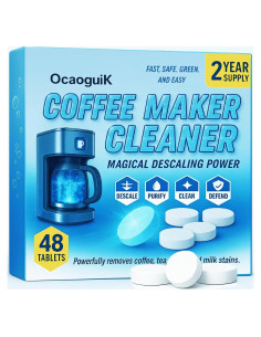 48 Tabletas Limpiador Desincrustante para Cafeteras CoffeeMC