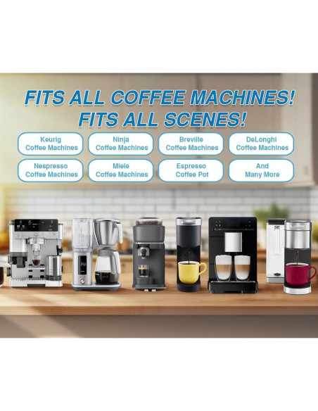 48 Tabletas Limpiador Desincrustante para Cafeteras CoffeeMC