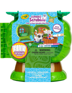 Casa del Árbol de Mascotas Crayola Safari con Estuche 2