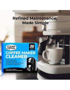 Limpiador de Cafeteras CleanCrown - 36 Tabletas Desincrustantes 2