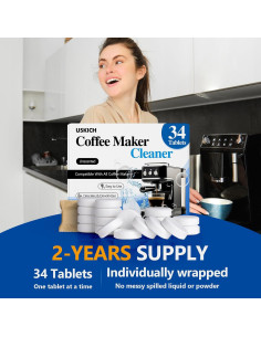 Tabletas Desincrustantes USKICH para Cafeteras - 34 Unidades 2