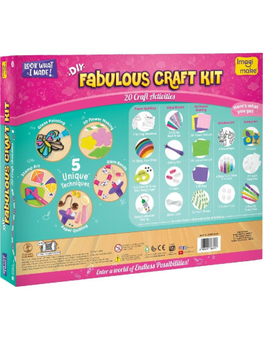 Kit de Manualidades Imagimake Fabulous | 200+ Suministros