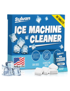 Tabletas Limpiadoras Sylvan para Máquinas de Hielo | 30 Unidades