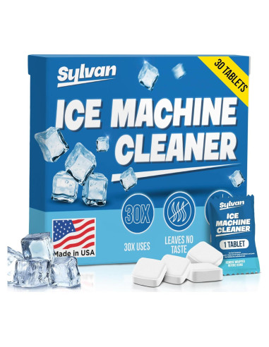 Tabletas Limpiadoras Sylvan para Máquinas de Hielo | 30 Unidades