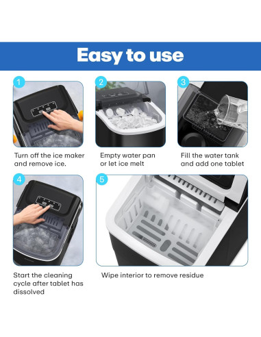 Tabletas Limpiadoras Sylvan para Máquinas de Hielo | 30 Unidades