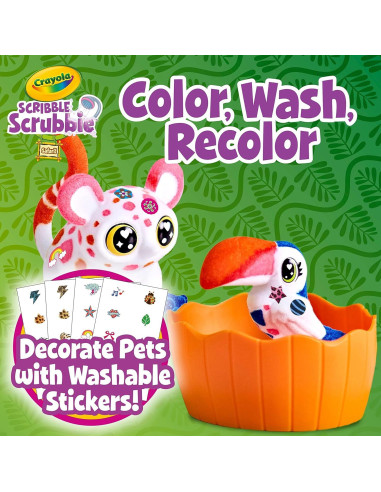 Casa del Árbol de Mascotas Crayola Safari con Estuche