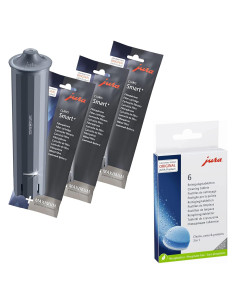 Combo Filtros de Agua Jura Claris Smart+ 3 Unidades + 6 Tabletas