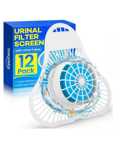 Paquete de 12 Pantallas Desodorantes para Urinario TENKAIWICK