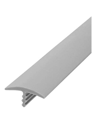 Moldura T Plástico Dove Gray 250 pies Edge Supply
