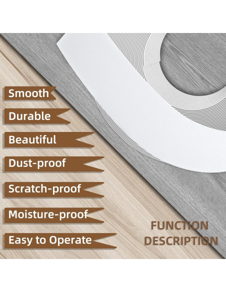 Banda de Biselado de Melamina GSCIT Club 19mm x 7.62m Blanca