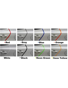 Protector de Borde de Puerta de Coche JNK NETWORKS 4.88m Negro 2