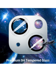 Protector de Lente de Cámara KISMER para iPhone 14/14 Plus 9H 2