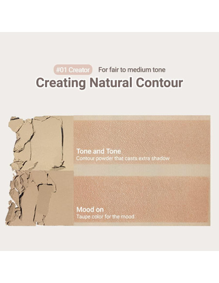 ETUDE Polvo de Contorno Creador - Paleta de Bronceador 81g