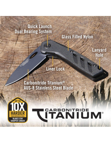 Cuchillo Plegable de Caza Camillus 19806 17.15 cm Antideslizante